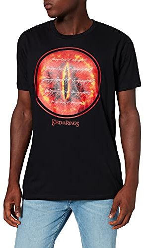 The Lord Of The Rings Herren Melotrmts013 T-Shirt, schwarz, XXL
