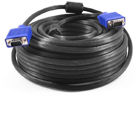 Ruilogod 15 pin HD VGA maschio/maschio cavo cavo cavo prolunga 25 metri per PC Computer