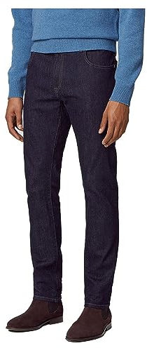 Hackett London Herren Rinse Wash Jeans, Denim (Denim Blue), 30W/34L