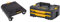 Dewalt DWST1-71229 TSTAK System DW Cart, Yellow/Black, One Size & DeWalt DWST1-70706 T-Stak IV Tool Storage Box with 2-Shallow Drawers, Yellow/Black, 7.01 cm*16.77 cm*12.28 cm
