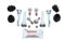 Bigg Red - Brake Caliper Slider Bolt Kit - Front Left & Right - Fits Solid Brake Discs - Compatible with, Vauxhall, Smart etc…