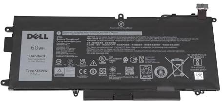 Dell K5XWW Original Akku 60Wh (4 Zellen) | für Latitude 12 (5289)