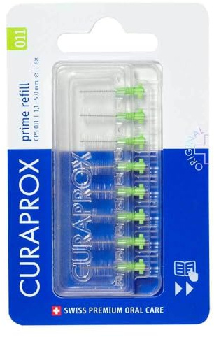CURAPROX CPS 011 prime Interdentalbürsten Refill 8 St