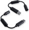 HUYUN 2 Pack USB Breakaway Cable Dongle Cord Compatible for Razer Wolverine Wired Gaming Controller Gamepad Xbox 360 Wired Controllers, Extension Adapter Cable