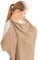 Konssy Musselin-Abdeckung zum Stillen von Babys, atmungsaktiv, 100% Baumwolle, Stillbezug mit starrem Reifen für Mutter, Stillschürze, Mehrzweck-Autositz-Baldachin (camel)