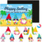 12pcs Large Cruise Door Decorations, Magnetic Summer Beach Magnets Cruise Ship Refrigerator Car Mailbox Decorations for Fridge Refrigerator Summer Cruise Party Supplies Favors