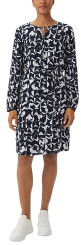 Comma Kleid mit Bindeband