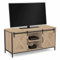 IDMarket - Mueble TV de 113 cm con 2 puertas correderas, diseño industrial Quebec