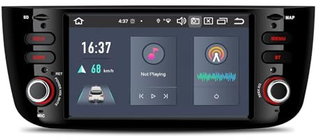 Radio GPS para Fiat Grande Punto 4 GB RAM + 64 Android 13 WiFi 4G XTRONS PX62GPFL