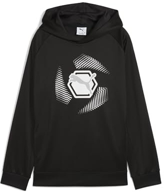Puma Jungen Active Sports Graphic Poly Hoodie B Kapuzenpullis (1er Pack)