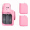 2 Pack Battery Cover Replacement for Instax Mini SE, Battery Door Cover Side Shell for Mini SE Instant Camera Accessories (Pink)