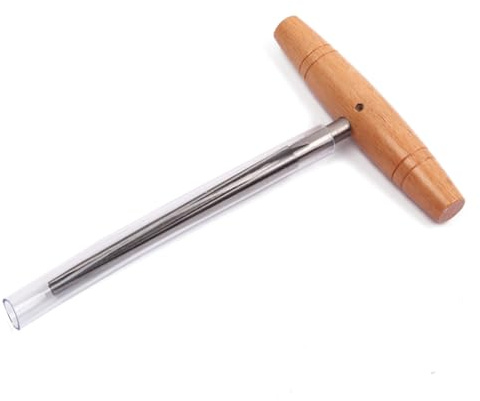 Alésoir de trou de cheville de guitare violoncelle avec poignée pour instrument de musique, outils de réparation portable pour menuisier professionnel du bois