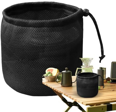 Sacchetto Porta Mollette per Esterno | Borsa Organizer Esterna per il Bucato | Accessori per Asciugare Trapunte con Elastico Multifunzionale e Aerazione per Escursionismo Bagno Casa e Viaggi