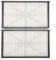 MoSundi Lot de 2 cartouches de filtre de piscine Hayward pour Shark RC9990GR RC36000QC RC9950 RC9952
