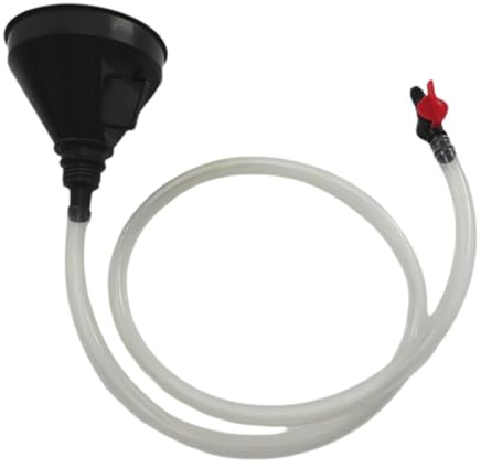 perfeclan Beer Bong Funnel with Valve and Tube, Universal Plastic Funnel, Drinking Funnel Lightweight Sturdy Multi Leakproof for College Parties Drinking Game Stag or Hen Party House Party,14.5cmx60cm