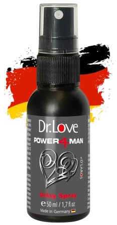 Dr.Love® Premium Delay Spray | 50ml | Verzögerungsspray | Desensibilisierend nach kurzer Einwirkzeit | Made in Germany