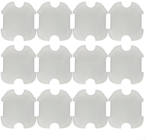 Lot de 12 éponges filtrantes de rechange pour robot de piscine WYBOT A1, en mousse de coton réutilisable