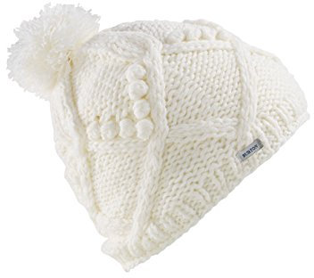 Burton Damen Chloe Beanie M\x(00FC) TZE, Stout White, One Size