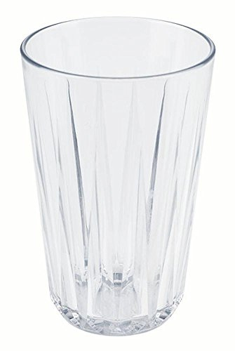 APS 10501 Trinkbecher -CRYSTAL- Hochwertiges Tritan Kunststoff Trinkglas mit 0,3 Liter, BPA frei, stapelbar, bruchfestes Mehrweg-Glas, wiederverwendbar und spülmaschinenfest, 300 ml, crystal clear