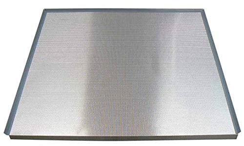 Protector de aluminio para debajo del fregadero con junta de sellado – Ancho: 562 mm – Para cajón de ancho de 600 mm – VOLPATO