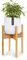 Fox & Fern Soporte Plantas Madera para Planta Interior y Exterior, Base para Macetero Alto, Robusto y Ajustable, Soporte para Macetas Hecho de Bambú y Fácil de Montar, Base para Maceta Ecológico
