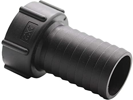 DS24 IBC Container Tank Zubehör Anschluss Adapter S60x6 auf Tülle (S60x6 -> Tülle 2 (50mm))