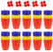 TOYANDONA Cups And Balls Trick Magician Prop Trick Cup Professional Performance Trick Toys Funny Trick Cup 30PCS