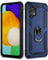 Coque pour Samsung Galaxy A13 Housse Antichoc avec Anneau Rotatif Aimant 360 Degrés Etui Magnétique Rigide Dure Armure Bague Support Renforcée (Samsung Galaxy A13, Bleu)