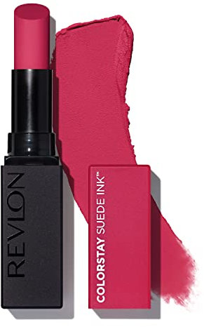 Revlon ColorStay Suede Ink, Pintalabios Mate de Larga duración, Enriquecido con Vitamina E (Tono 011 Type A)