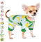 Dog Pajamas for Small Dogs Girl Boy Puppy Pjs Summer Pet Onesies for Chihuahua Yorkie Teacup Cute Soft Material Stretch Able Cat Clothes Outfit Apparel Doggy Jumpsuit (X-Small, Banana)