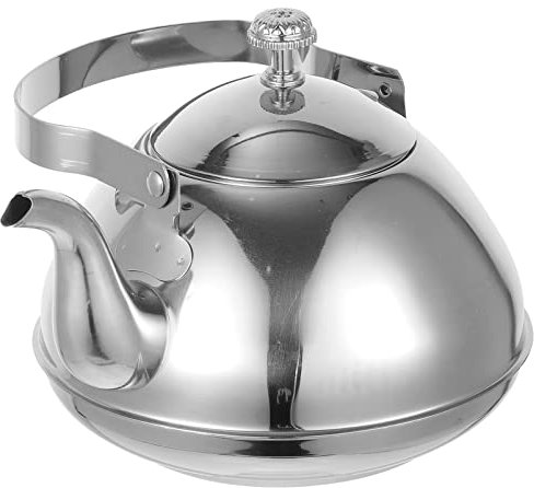 UPKOCH Tetera Grande Hervidor De Agua Para Cocina Infusor De Té Cafetera Fácil De Limpiar
