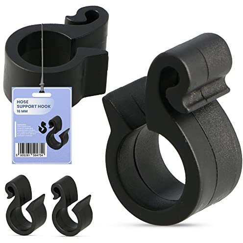 Soporte para manguera de jardín, ancla para tubo de PE de 16 mm, manguera de goteo, sistema de riego, abrazadera para tuberías, fijación de tubos, soporte para tuberías, riego de jardín
