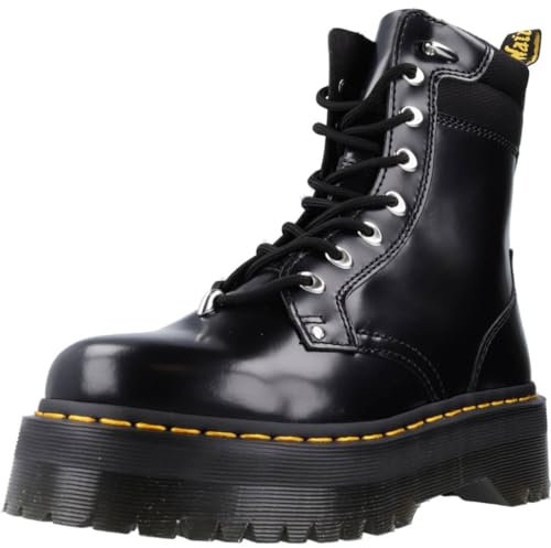 DR MARTENS 6 Eye Shoe, Anfibi Unisex-Adulto, Nero , 37 EU