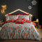 Bedlam - Christmas Gingerbread House Duvet Cover - Double Bedding Size (200 x 200cm) - Reversible (2 Colours) - 2x Pillowcases - Gingerbread Man Duvet Cover - Christmas Bedding - Christmas Decorations