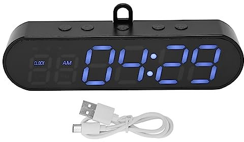 Uadme Fitness-Timer, Intervall Timer für Fitnesstraining im Fitnessstudio, Multifunktional Intervallzeitgeber für Heim-Fitnessstudios Heimgaragen Schulen Gärten, 1000 mAh Großer Akku