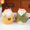 Deko Figur Henne Sitzend, Keramik Osterhuhn Ostern Deko Bunte Hühner Figuren Osterhahn Dekofigur Huhn Hühner Tierfiguren Henne Ostergeschenk für Frühling Sommer Ostern Party Osterdeko (A, One Size)