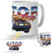 DEREGALOOS Taza de cerámica Personalizada para Padres. Taza Personalizada Regalo día del Padre. Regalo Original Personalizado para hombre. Tazas divertidas con frase. (Dad of the future)