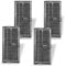 DianSung 4 Pcs HEPA Filter Zubehör für Dreame L40 Ultra AE4, L10s Pro Ultra Heat, L10s Ultra Gen 2, X40 Ultra Complete,X40 Master, L40 Ultra,X30 Ultra,für Mova P50 Pro Ultra,E30 Ultra Staubsauger
