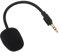 Micro de Remplacement G733, Perche de Microphone Détachable de 3,5 Mm pour Casques de Jeu sans Fil G733, Micro de Jeu Antibruit avec Mousse, Plug and Play