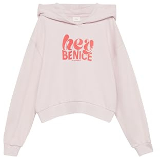 s.Oliver Oversized Kapuzen-Sweatshirt mit Front-Print