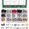 Keadic 450 tornillos para ordenador, kit de clasificación para placa base, tornillos para disco duro, ordenador, carcasa de placa base, ventilador, gráfico, instalación y reparación de PC