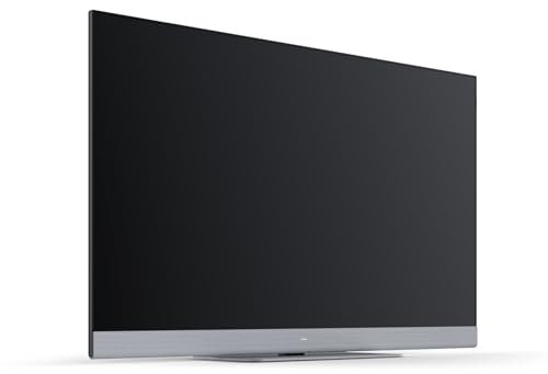 Loewe We. See 43 Zoll LCD-TV, Ultra HD, Smart TV, HDR, Dolby Atmos, 60W Soundbar, drehbarer Tischfuß, AirPlay, HDMI 2.1, schlankes Design