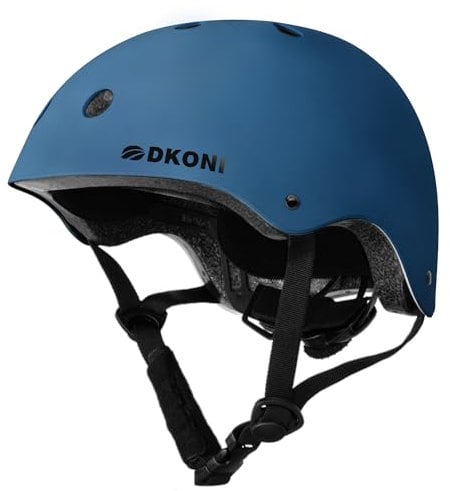 DKONI Kinderfahrradhelm, verstellbar und für mehrere Sportarten geeignet, von Kleinkind bis Jugend, 3 Größen