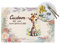 LSDINDF Personalisierte Tischsets, Personalisierbares Tischset Bedrucken mit Foto/Text, Tischset Kinder mit Name, rutschfeste, Hitzebeständig und waschbar.
