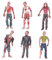 Toyvian 1 Set Mit Realistischen Figuren Mini-Zombie-Puppen Aus Kunststoff Für Heimdekoration Party-Motto Jungen Und Mädchen Lustige Foto-Sessions