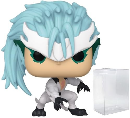 POP Anime: Bleach - Grimmjow Jeagerjaques Funko Vinyl Figure (Bundled with Compatible Box Protector Case), Multicolor, 3.75 inches