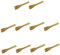 SOLUSTRE 10 Pezzi Pala Frittura Da Cucina Per Cucinare Non- Spatola Da Forno Spatola Cucinando Raschietto a Spatola Utensili Da Cucina