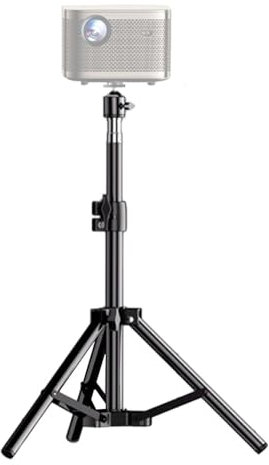 Generisch Supporto per proiettore Tripod, Tripod per proiettore, supporto regolabile per esterni – | Stalla – Notte – Supporto per attrezzature per esterni, casa, palcoscenico, dormitorio