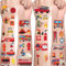 Feuerwehr Tattoos für Kinder,Feuerwehrauto Kindertattoos Hautfreundlich Set,10 Blätter Feuerwehrmann Temporäre Tattoos zum Aufkleben,Mitgebsel Kindergeburtstag Geschenke Party Deko Feuerwehrfest Deko