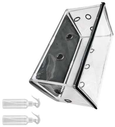 Ldbuejiaja Set per la coltivazione di funghi pronto all'uso, con copertura in PVC e bottiglia di irrigazione regolata, Home Mushroom Farm